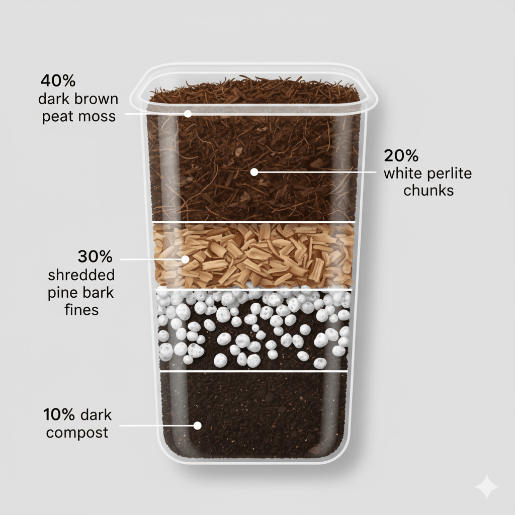 DIY Acidic Soil Mix for Blueberries (Exact Recipe)