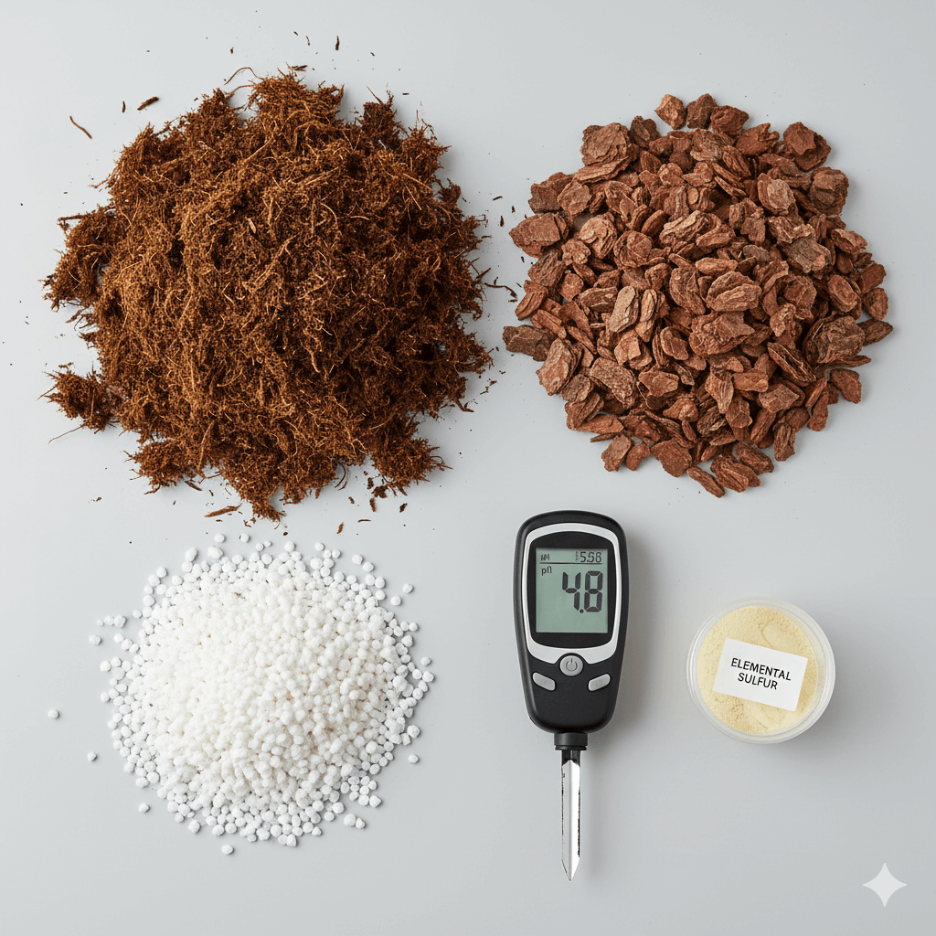 Soil mixes and pH recipes