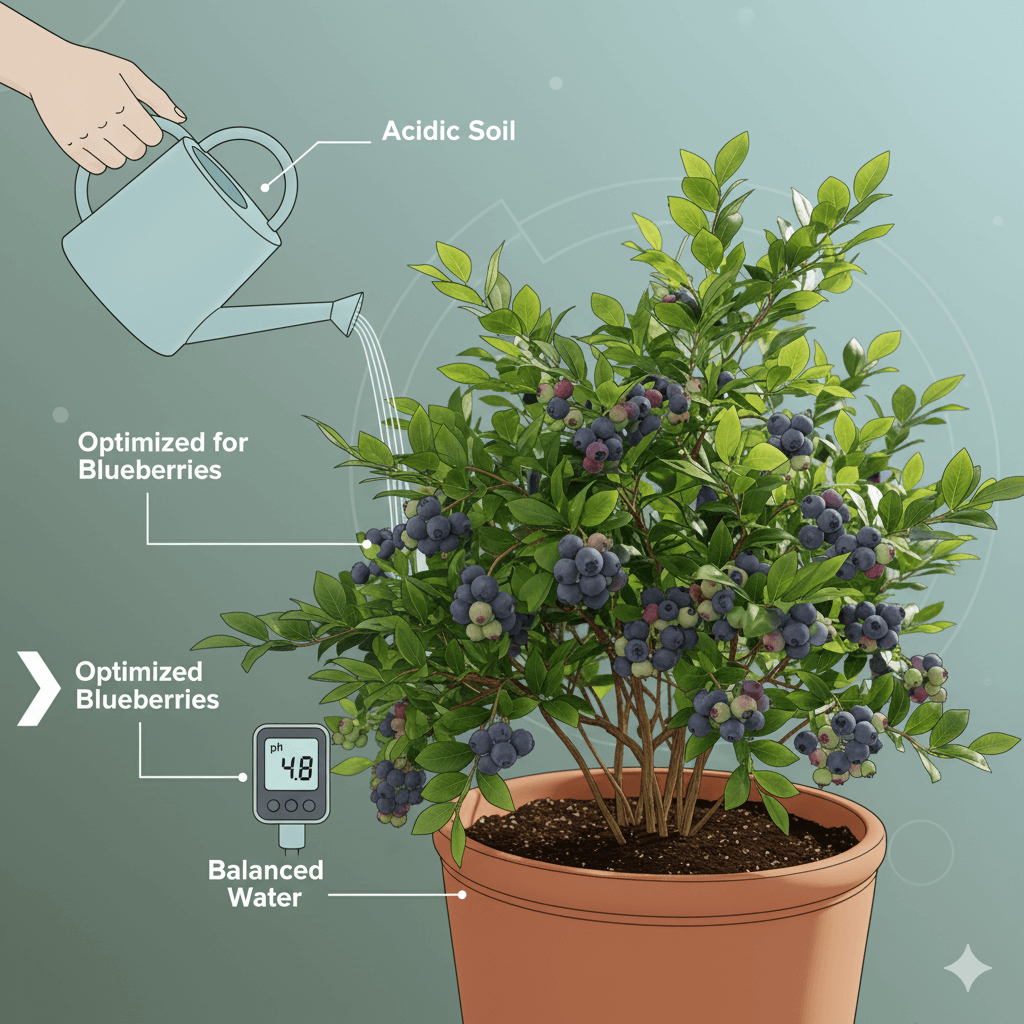 Why growing blueberries in pots works and when it doesn’t