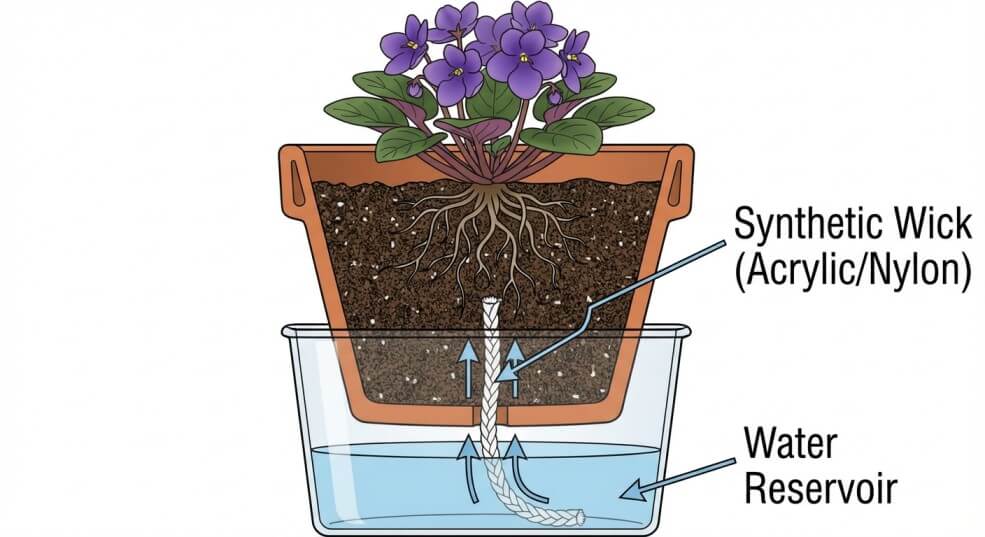 Self-Watering Pots