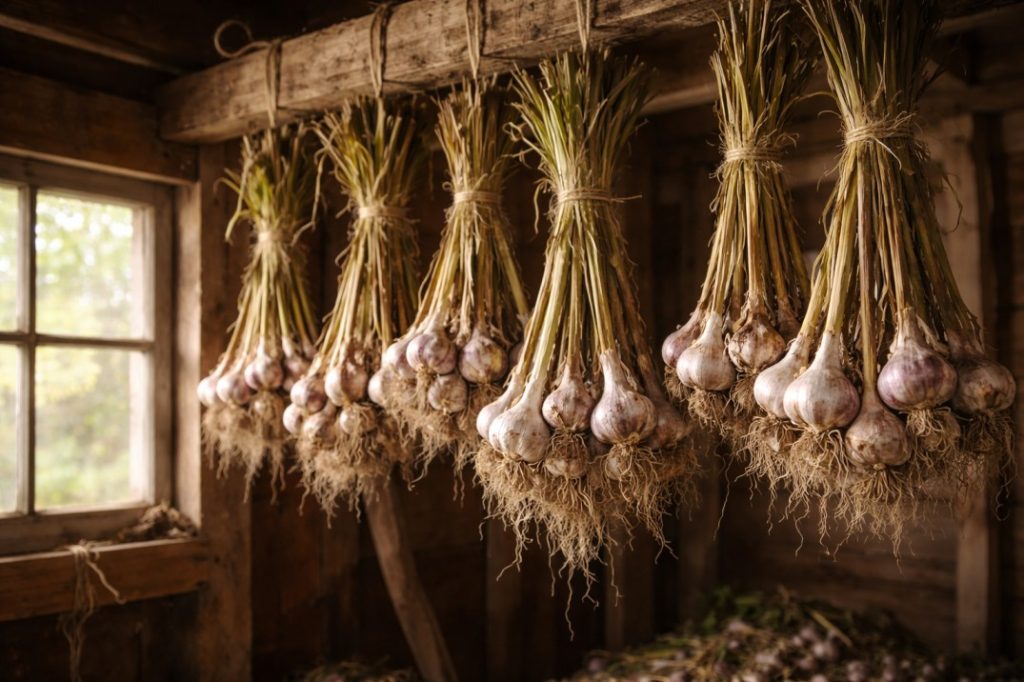 How to Cure and Store Garlic