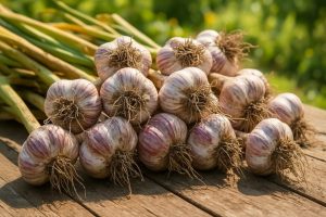 Harvesting Garlic