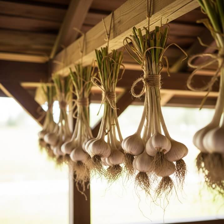How to Cure Garlic The 2-4 Week Drying Process